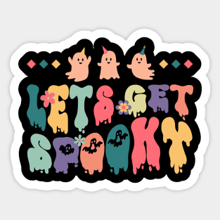 Lets get spooky Sticker